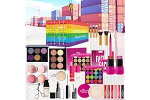 Flygragon Coffret Maquillage Femme ado Beauté Complet 26 Pièces - Palette Maquillage Yeux, mascara, huile pour les lèvres, gloss - Calendrier de l'avent Idée Cadeau Makeup Débutantes