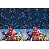 Serviettes En Papier Spider-Man Warriors - Lot De 20 Serviettes - 33x33 Cm - Multicolore - Pour Fête D'enfants, Anniversaire
