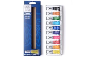 Winsor & Newton Cotman Set iniciación acuarela 10x5ml, Multicolor, 10 colores tubos de 5ml