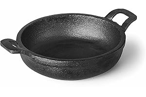 LACOR 25772 - Cacerola sin Base Magma 15.5 cm Hierro Fundido, Negro