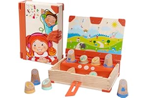 Eichhorn - LiLUMi - Dein interaktives Hörbuch, 108 Geschichten, Geschichtenverlauf selbst bestimmen, ohne Internet/Download, aus Holz, mit Akku, ab 3 Jahren