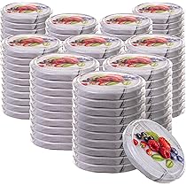 10 Couvercles Twist-Off TO 82 Sans BPA/PVC – Pour Bocaux 8,5 Cm – Stérilisables Jusqu’à 120°C