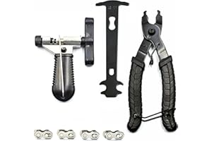 myBESTbike - Set di attrezzi per catena della bicicletta, strumento di riparazione per catena a 6/7/8/9/10 velocità, kit di riparazione maglie per bici da strada e mountain bike