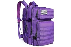 QT&QY 45L zaini militari tattici Zaino d'assalto dell'esercito Molle campeggio trekking Zaino di emergenza per 3 giorni Pacchetto di Assalto Dell'esercito di Grande Capacità