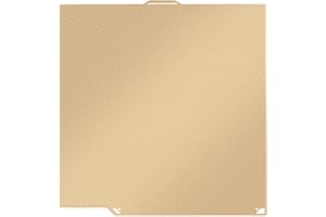 Nssnlur Centauri Carbon PEI Build Plate 260 x 271 mm, Piastra di Stampa PEI Doppio Lato Testurizzato Acciaio a Molla Letto di Stampa per Stampante 3D Elegoo Centauri Carbon