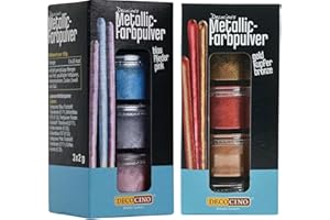 KAFFEEHAUS DIAMANT Schimmernde Lebensmittelfarben – Pulver in Gold, Bronze, Kupfer, Blau, Flieder, Pink – essbares Farbpulver – metallisches Farbpulver für Eleganz, Glanz und Glamour