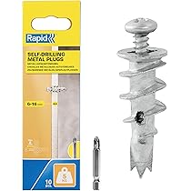 OVAQUIXI Set Di Ancoraggi Per Cartongesso Autoperforanti In Zinco - Foto 10