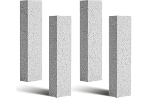 VACUBXBY 4 Pièces Brosse de Nettoyage en Pierre Ponce Brosse Toilettes WC pour cuisine four Nettoyant Carrelage Gril Cuisine Douche Salle de Bain évier et Les Lavabos