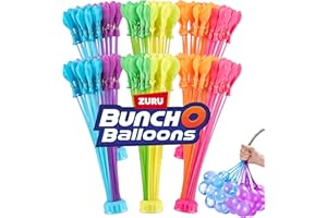 Bunch O Balloons Tropical Party 200+ Quick Fill Self Sealing Water Balloons (Pack of 6)