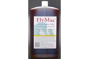 HORSELEADS FlyMac, Plant Based Fly Spray Concentrate 300ml makes 3.3 ltrs Horse Fly Spray