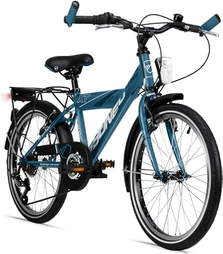 S'COOL troX Mountainbike 20 Zoll, 3-Gang Nabenschaltung, für Schule & Gelände, Kinder 6–9 J., Farbe: Black/Neon Green Sport & Freizeit