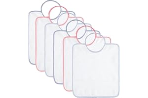 EMMEBi bavaglini tela aida da ricamare asilo elastico spugna cotone bambini prodotti in Italia