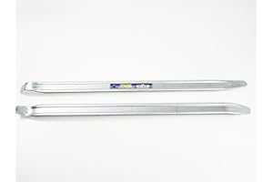 TOOLZONE Professional 18" x 1" Chrome Plated D/F Tyre Lever Set of 2 AU182