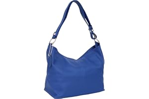 AMBRA Moda Sac à main en cuir pour femme, sac porté épaule GL005