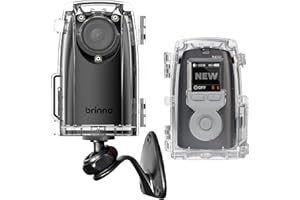 Brinno BCC300-M Kit Vidéo Timelapse - Caméra TLC300 1080P FHD HDR, Écran LCD IPS, Boîtier Protecteur IPX4, Support Mural - Utilisation Facile, Idéal pour Projet Construction Intérieur/Extérieur
