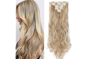 Marron Sandy Mèche Blond Blanchi