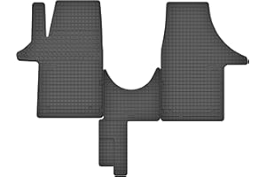 ‎MOTOHOBBY Gummimatten Gummi Fußmatten Satz für VW Volkswagen Transporter T5 (2003-2015) / T6 (ab 2015) - Passgenau