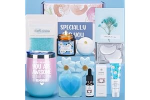 BAICAI Bath Sets Pamper Gifts for Women, Unique Skin Care Self Care package for Her Relaxation Spa Sets for Women Gifts, Birthday Hamper Wellbeing Get Well Soon Gifts Ideas for Women Best Friend, Mum, Sister