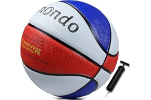 ‎LEMONDO lemondo Schaumgummi Kinder Basketball mit Pumpe Größe 5 Anti-Rutsch Grip Indoor Outdoor Training Spielen