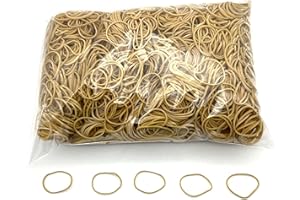 Progom - Elastici di gomma - 50(ø32)mm x 1.7mm - Naturale - borsa 1kg