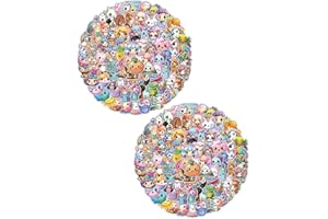 LEEQBCR 100 Piezas Pegatinas reflectantes de la serie Kawaii para Scrapbook, Diario, Portátil, Bicicleta, Moto, Coche, Ordenador, Graffiti, Adolescente