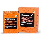 Urban Platter Baker's Active Dry Yeast, 50g (5 Sachets of 10g Each)