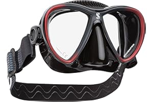 Scubapro Synergy Twin Negro/Rojo Kit de Reguladores de Agua Fría Unisex-Adulto, Multicolor, Talla Única