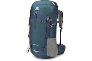 SKYSPER Mochila de Senderismo 30L Mochila de Trekking Impermeable con Ventilación Trasera y Espalda de Malla excursiones de un día con Cinturón de Cadera para Mochila al Aire Libre