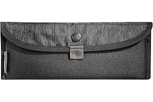 Tatonka Bolsa para cubiertos – Bolsa de almacenamiento para cubiertos de camping – 25 x 10 cm – Color negro