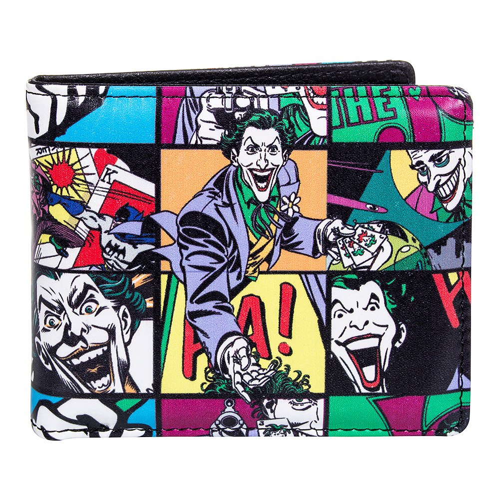 DC-Comics-The-Joker-Pop-Art-Geldbrse-mit-Geschenkdose-Mehrfarbig