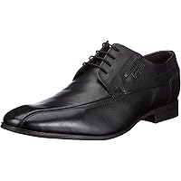 Bugatti Ben Comfort Red Leather Mens Derby Shoes - UK 7