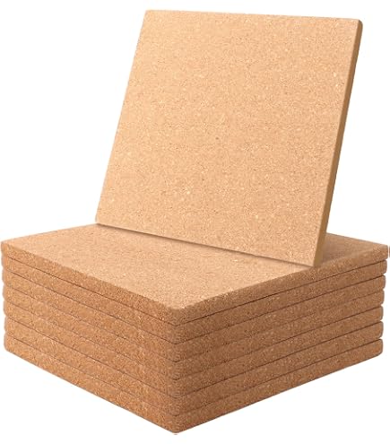 Cleverbrand Dessous De Plat En Liège Rond 20cm - Résistant à La Chaleur Made In Portugal
