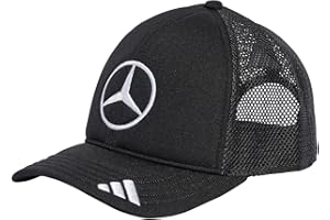 adidas Unisex Mercedes - Amg Petronas Formula One Team Snapback Star Trucker Cap Baseball Cap