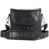 Nikon CS-P08 Custodia per Coolpix Bridge Serie P500, P100, L120, L110, Nero