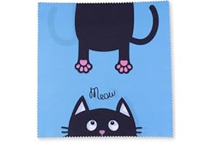 Lens-Aid Mikrofaser Reinigungstuch in schickem Design: Für Kamera, Objektiv, Display und als Brillen-Putztuch (Mikrofasertuch 20x20 cm)