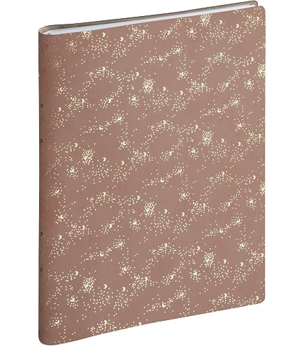 Agenda Semanal Exacompta 2025 - 15x21 Cm, Semana En 2 Páginas, Papel Clairefontaine, Hecha En Francia