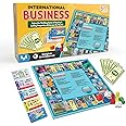 Little Berry International Business Board Game for Kids & Adults | Business Game Set with 14"x14" Foldable Waterproof Board | Indoor & Outdoor Board Game for 5+ Years | Entertaining Game of Money