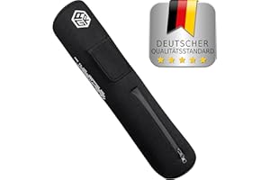 AGR Living® E Bike pokrowiec ochronny na akumulator 29-42 cm obwod/akumulator elektryczny ochrona dla maksymalnego zasięgu/akcesoria do roweru elektrycznego chroni przed zimnem i brudem, czarny, 510 x