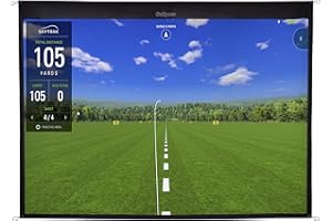 GoSports Écran d'impact pour simulateur de Golf – Choisissez la Taille