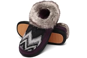 Mishansha Zapatillas Casa Mujer Invierno Calientes Forro Pantuflas Espuma con Memoria Gr.36-43