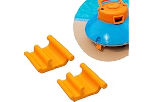 Sintrix Fab Lot de 2 clips de fermeture compatibles avec Steinbach Poolrunner Battery Basic. Pièce de rechange compatible avec 061205/061208. Fermeture à clip pour robot de piscine, nettoyeur de