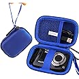 JINMEI Hard EVA Carrying Case Compatible with KODAK PIXPRO FZ55/FZ45/FZ43 Digital Camera Protection case. (blue)