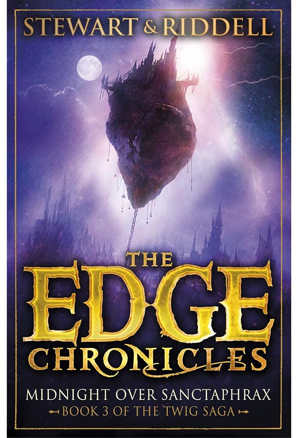 Stormchaser (The Edge Chronicles, Book 2) By Paul Stewart & Chris Riddell – Hardcover, 2004, Good Condition