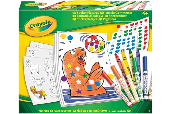 Crayola - JEUX DE GOMMETTES - Activités pour les enfants - 256283.006
