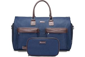 Modoker Kleidersack Anzughülle für Männer Frauen, Anzugtasche für Reisen, Kleidertaschen Schuhbeutel - 2 in 1 Hängender Koffer Anzug Reisetaschen, Hochwertige Kleiderhülle für Anzug und Kleid