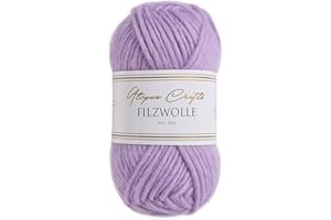 Utopia Crafts 100% lana vergine 50 g (lavanda)