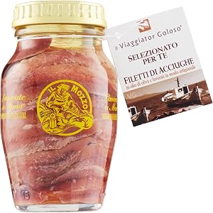 il Viaggiator Goloso Filetti di Acciughe in Olio di Oliva 150g