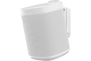 MOUNTSON Soporte de Pared para Sonos One, One SL y Play: 1 Blanco