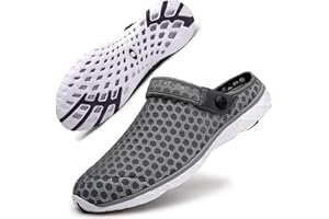 GAATPOT Men Women Mesh Slippers Garden Clogs Summer Beach Sandals Slipper Shoes Breathable Size 36-48