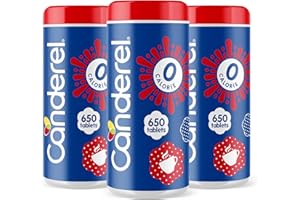 Canderel Sweetener 650 Tablets - Zero Calorie Sugar Alternative - Pack of 3 (1950 tabs)